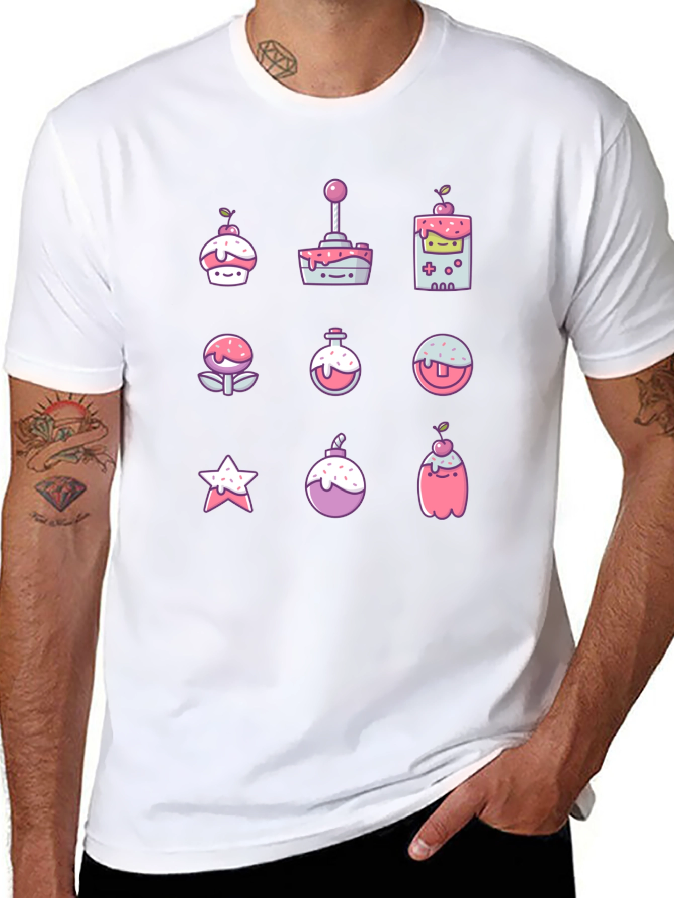 Gaming Treats Black T-Shirt