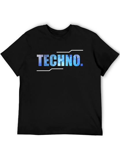 Techno Graphic T-Shirt - Cool Urban Style