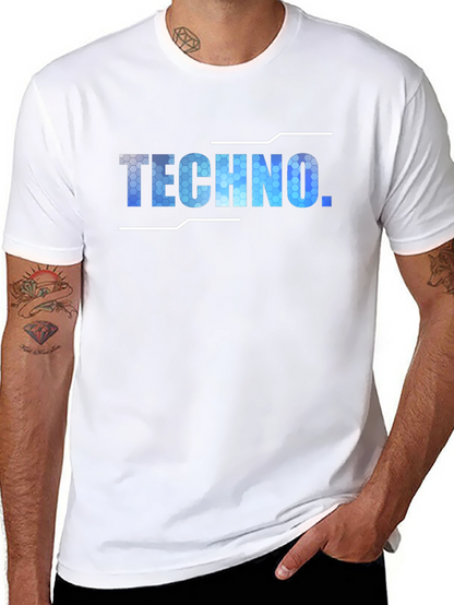 Techno Graphic T-Shirt - Cool Urban Style