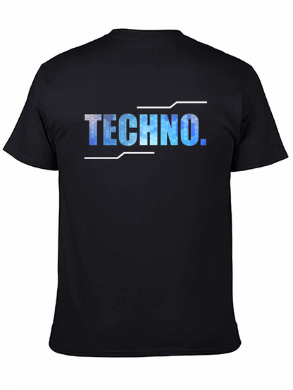 Techno Graphic T-Shirt - Cool Urban Style