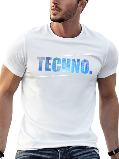 Techno Graphic T-Shirt - Cool Urban Style