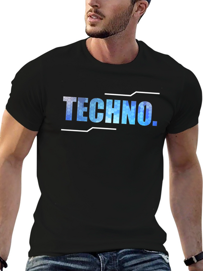 Techno Graphic T-Shirt - Cool Urban Style