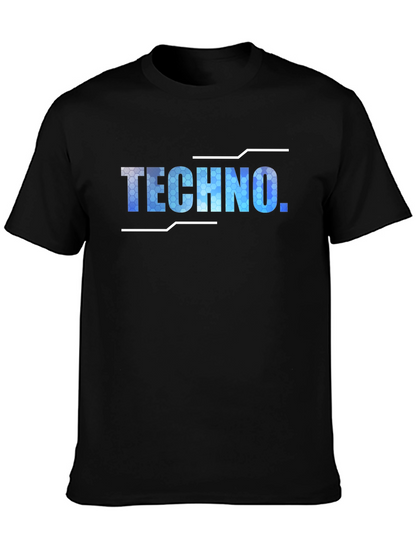 Techno Graphic T-Shirt - Cool Urban Style