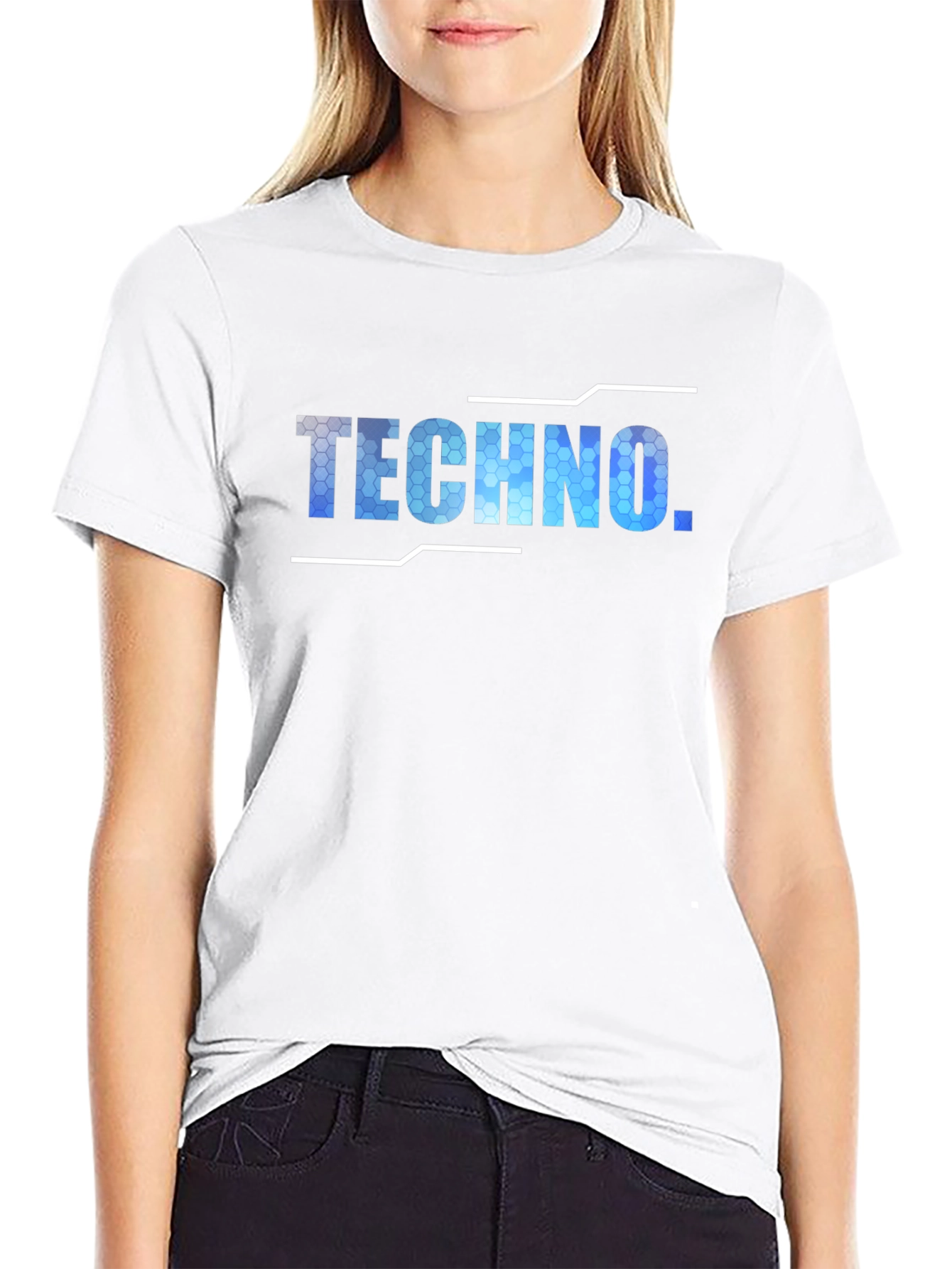 Techno Graphic T-Shirt - Cool Urban Style