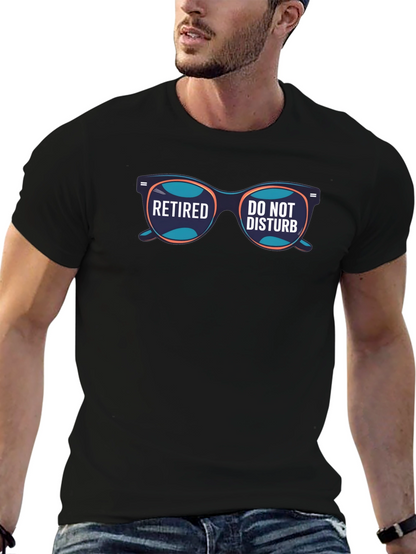 Retired Do Not Disturb Graphic T-Shirt