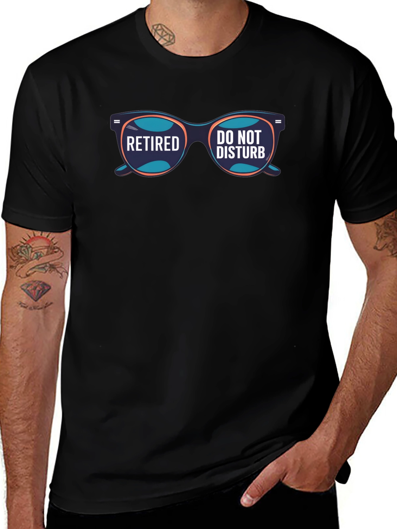 Retired Do Not Disturb Graphic T-Shirt