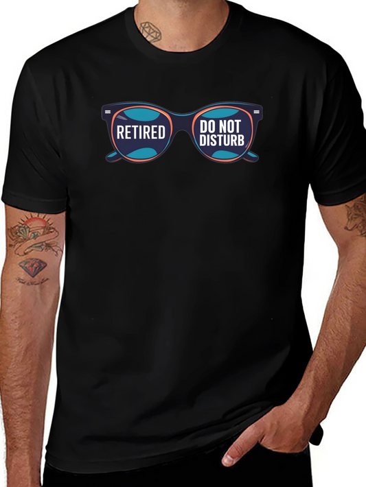 Retired Do Not Disturb Graphic T-Shirt