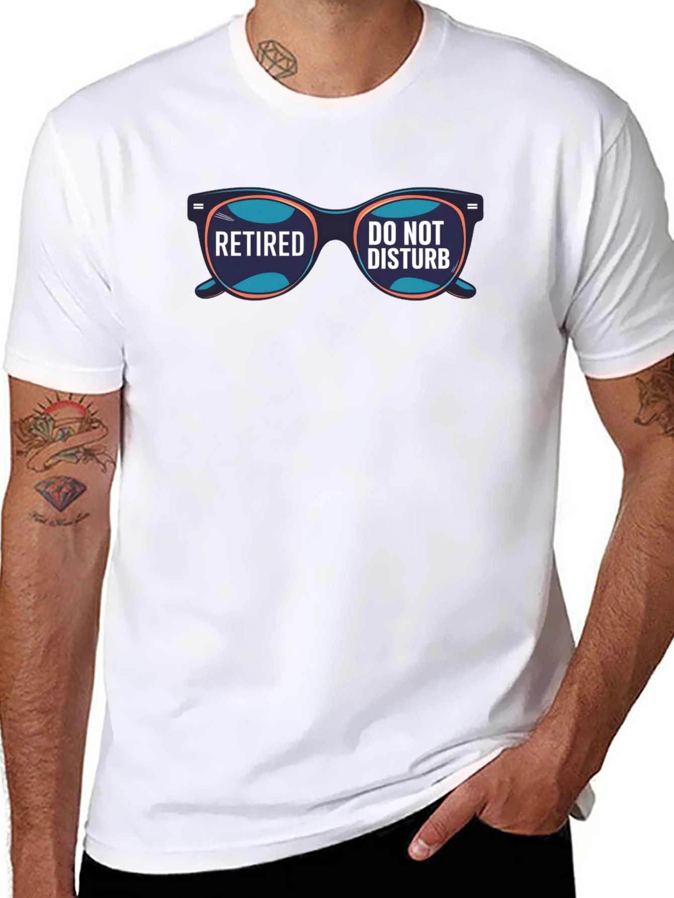 Retired Do Not Disturb Graphic T-Shirt