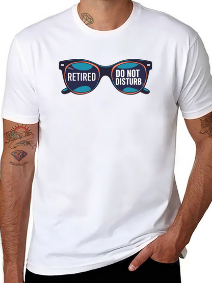 Retired Do Not Disturb Graphic T-Shirt
