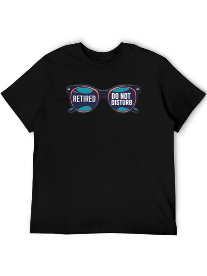 Retired Do Not Disturb Graphic T-Shirt