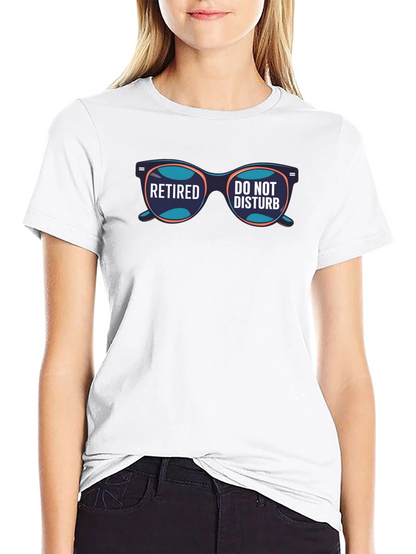 Retired Do Not Disturb Graphic T-Shirt