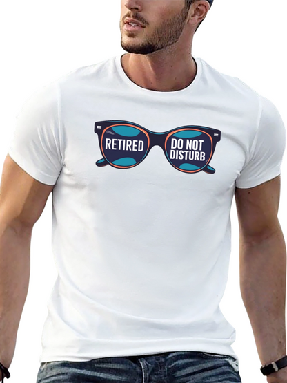 Retired Do Not Disturb Graphic T-Shirt