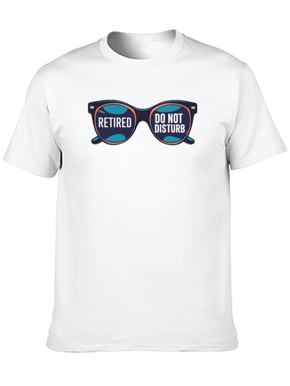 Retired Do Not Disturb Graphic T-Shirt