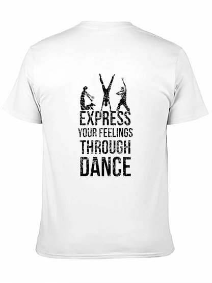 Dance Expression Black Graphic Tee