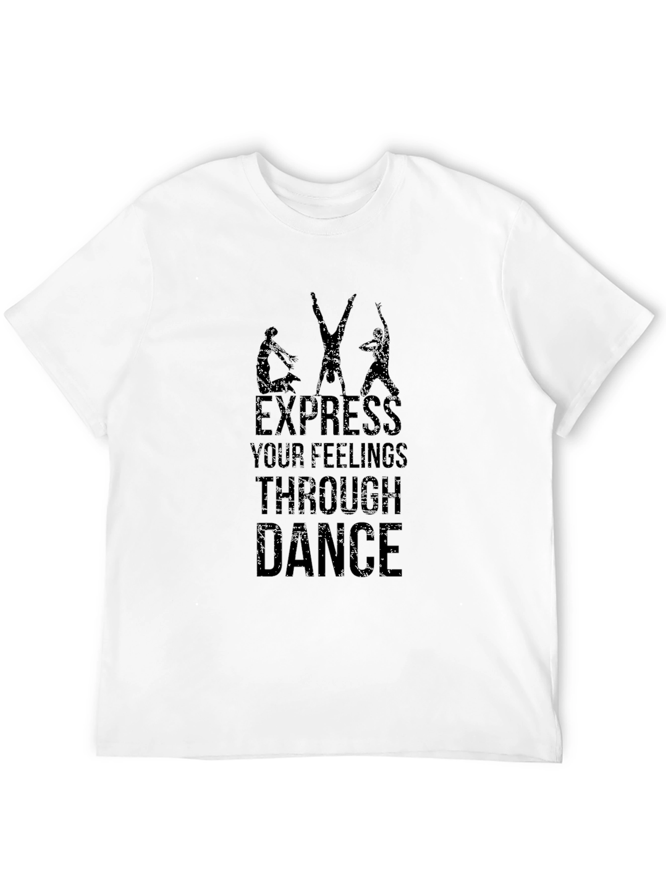 Dance Expression Black Graphic Tee