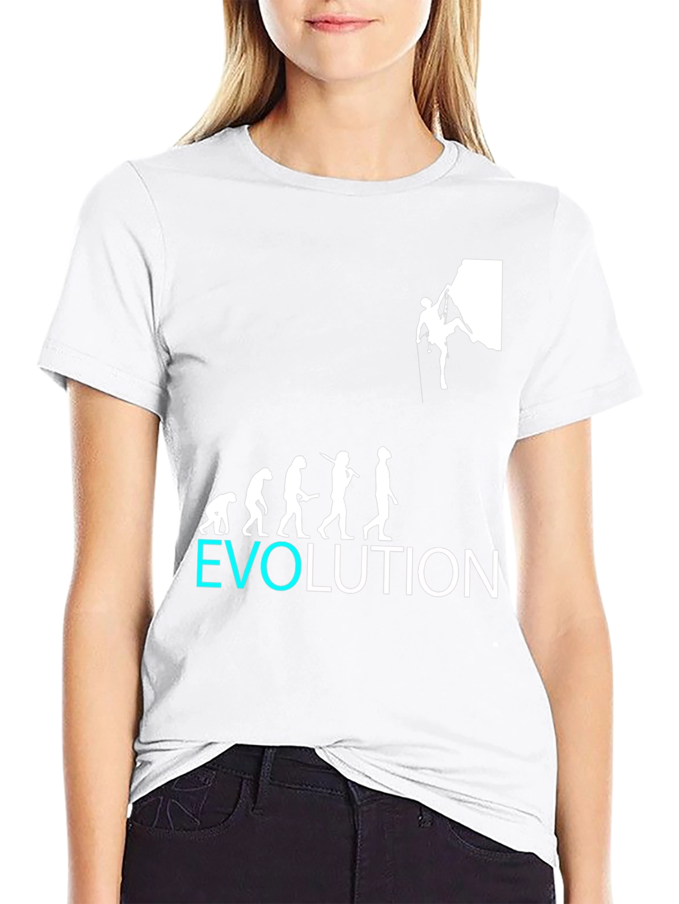 Climbing Evolution Graphic T-Shirt