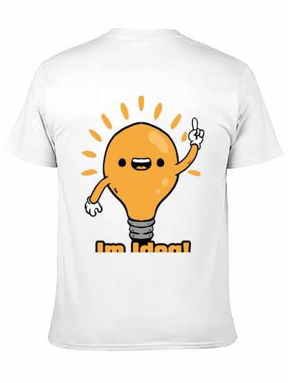 Im Idea! Graphic Tee - Black Cotton T-Shirt
