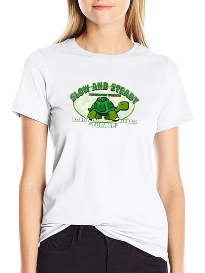 Slow and Steady Turtle T-Shirt - Parkinsons Warrior