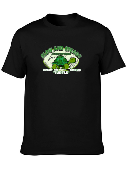 Slow and Steady Turtle T-Shirt - Parkinsons Warrior
