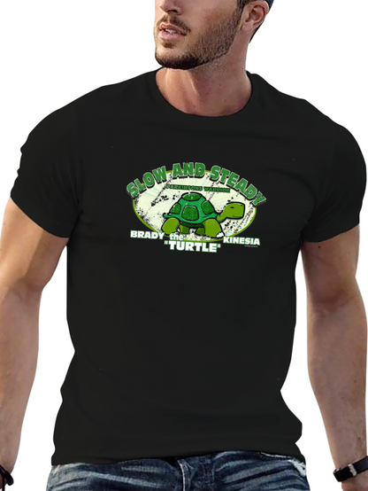 Slow and Steady Turtle T-Shirt - Parkinsons Warrior