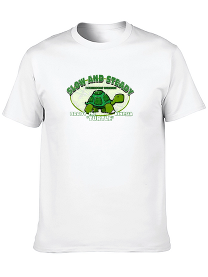 Slow and Steady Turtle T-Shirt - Parkinsons Warrior