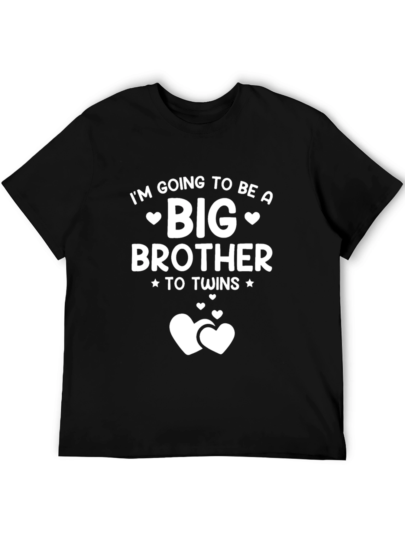 Big Brother to Twins Pregnancy Announcement T-Shirt