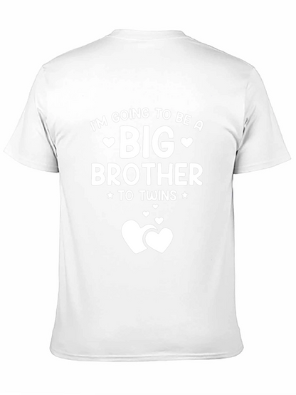 Big Brother to Twins Pregnancy Announcement T-Shirt
