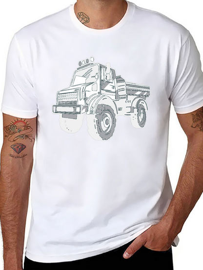 Off-Road Truck Graphic Tee - Black