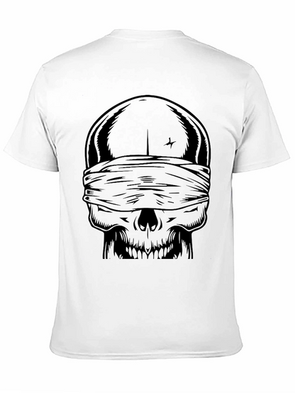 Blind Skull Graphic Tee - Dark Humor Fashion