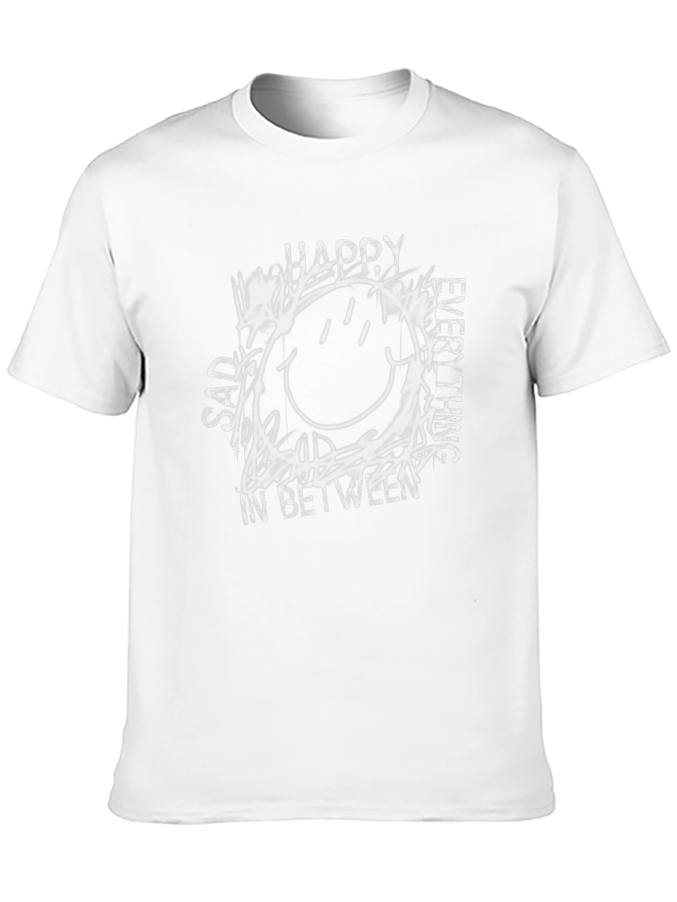 Happy Sad T-Shirt - Graphic Tee