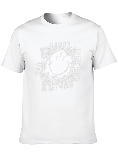 Happy Sad T-Shirt - Graphic Tee