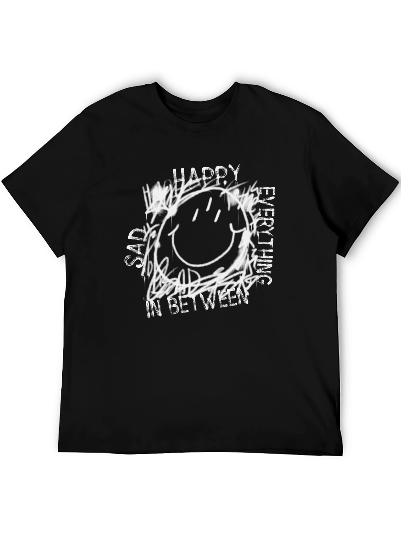 Happy Sad T-Shirt - Graphic Tee