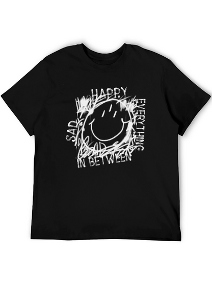 Happy Sad T-Shirt - Graphic Tee