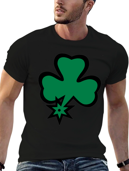 Shamrock Luck Black T-Shirt
