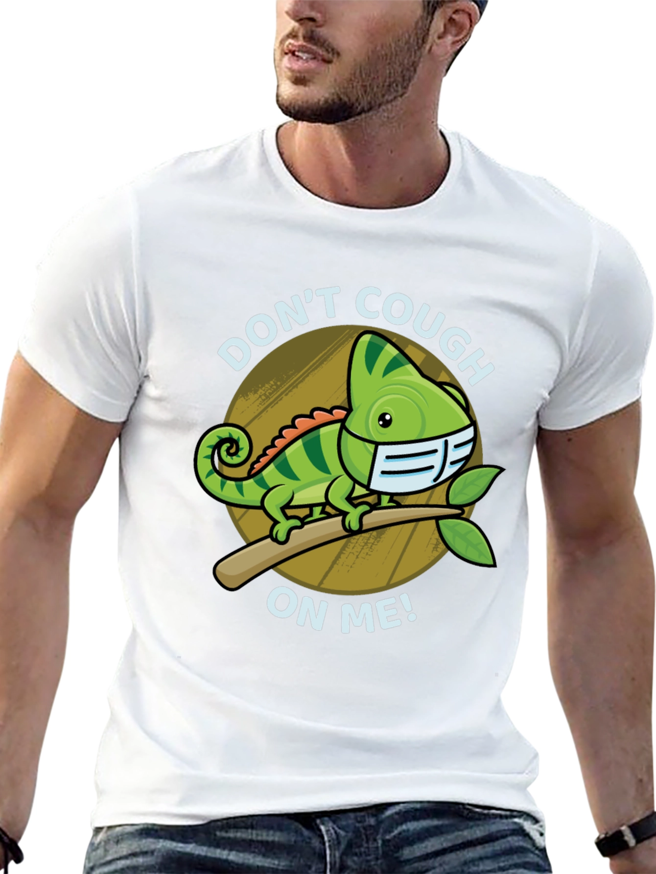 Dont Cough On Me Chameleon T-Shirt