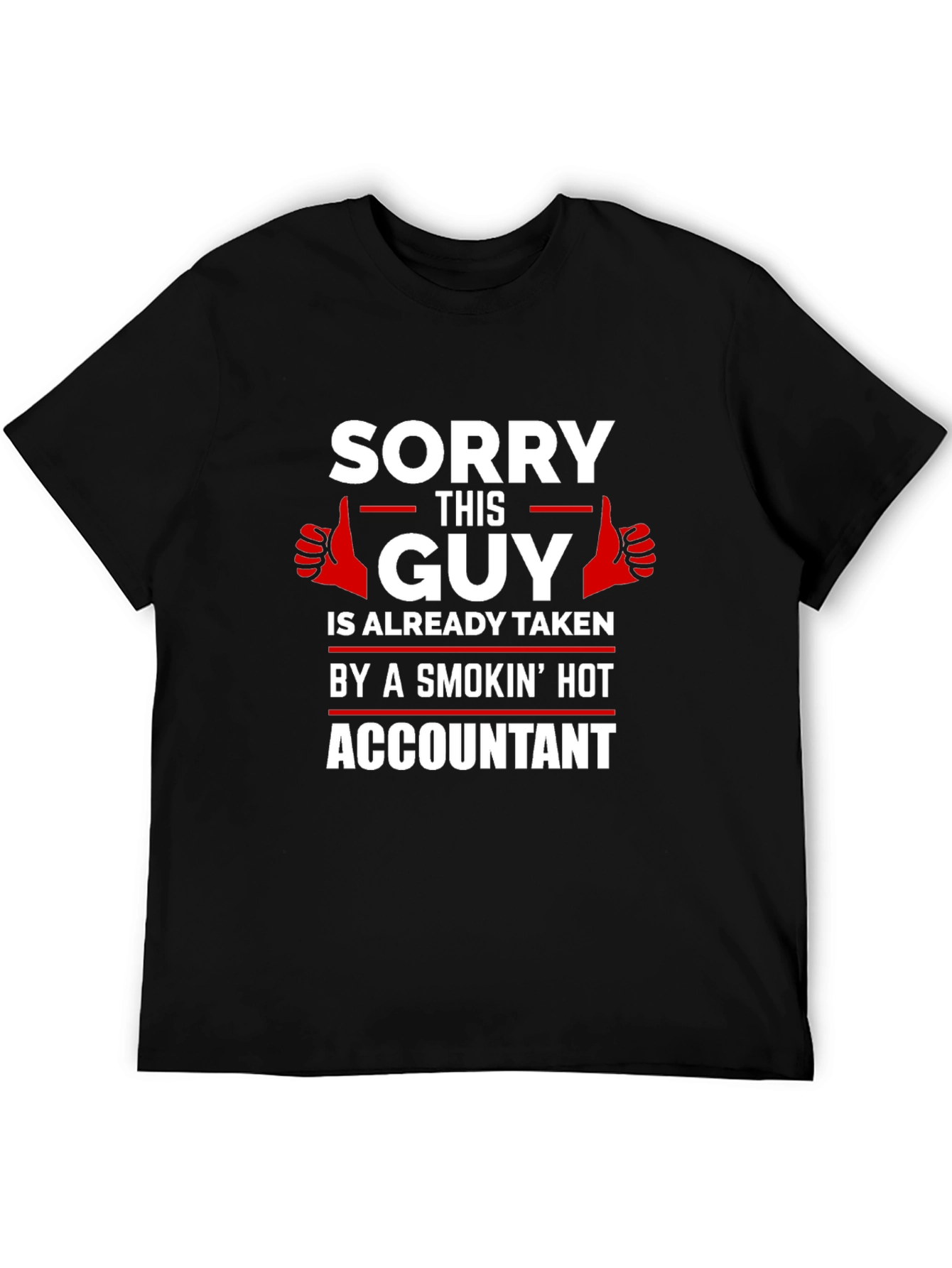 Taken by a Hot Accountant T-Shirt