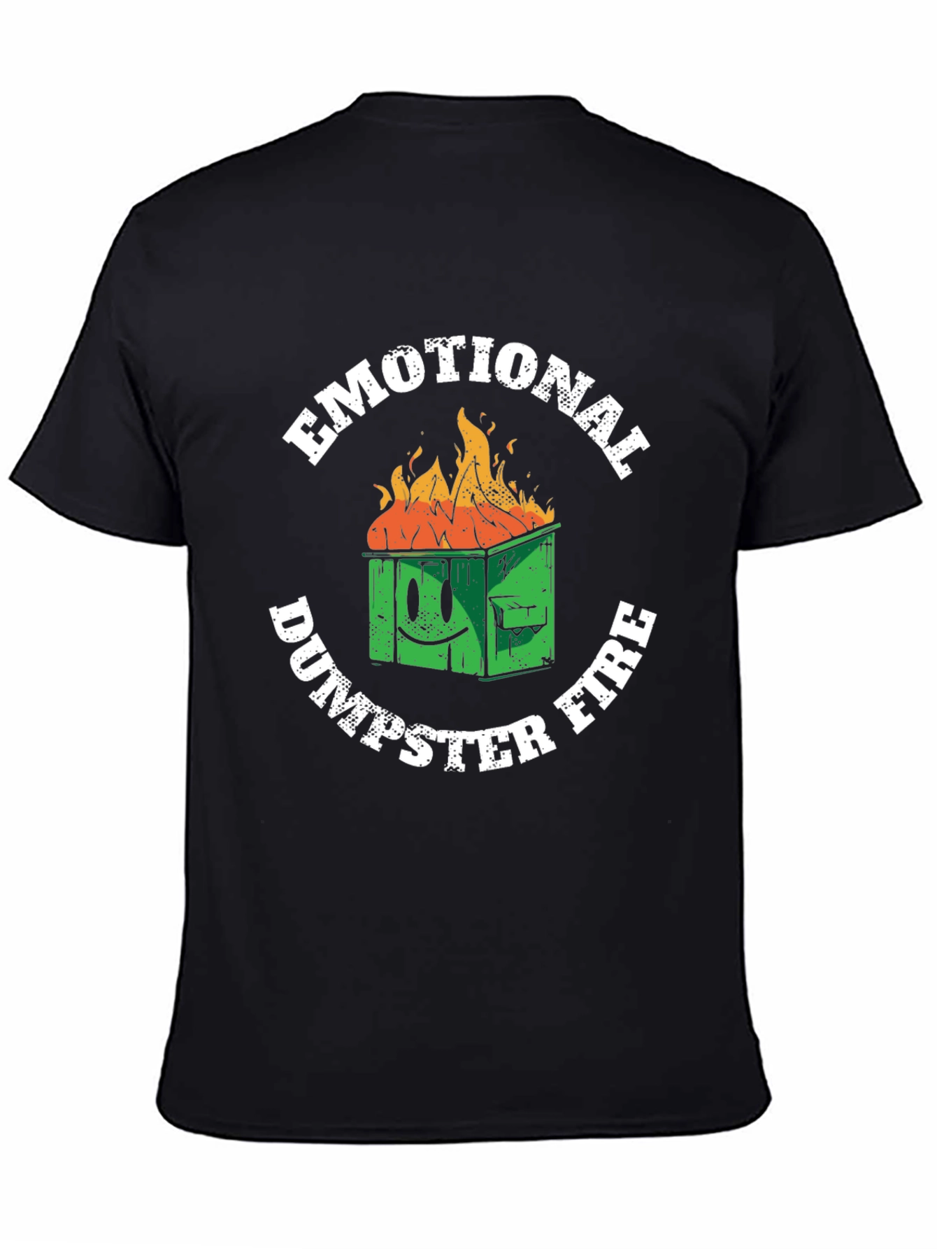 Emotional Dumpster Fire Graphic T-Shirt
