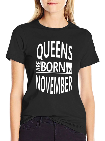 Queens Born In November T-Shirt