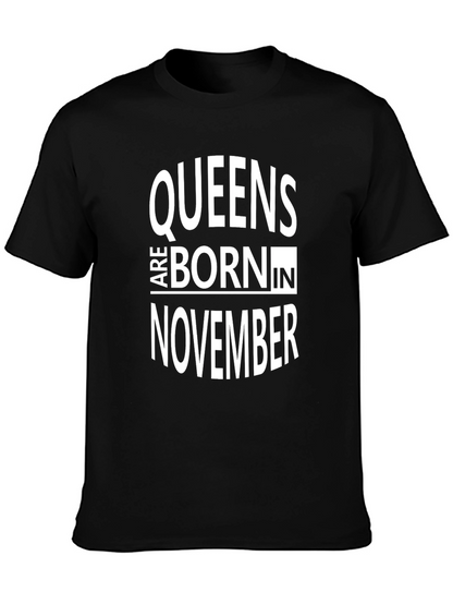 Queens Born In November T-Shirt