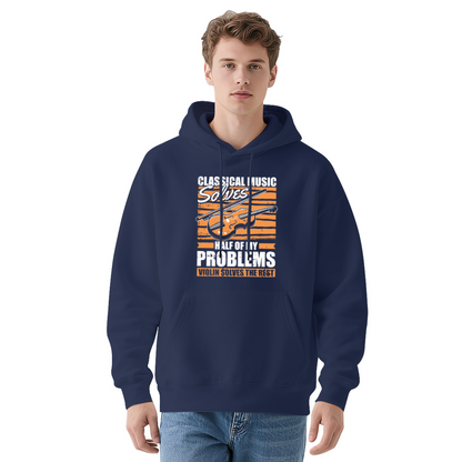 Classical Music Violin Problem-Solving Hoodie