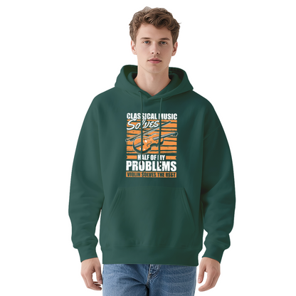 Classical Music Violin Problem-Solving Hoodie