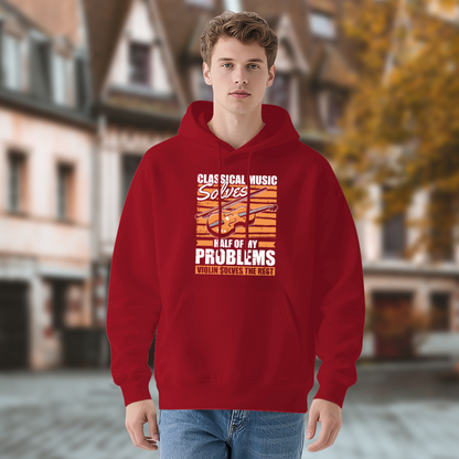 Classical Music Violin Problem-Solving Hoodie