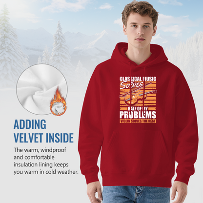 Classical Music Violin Problem-Solving Hoodie