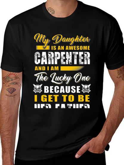 Awesome Carpenter Dad T-Shirt