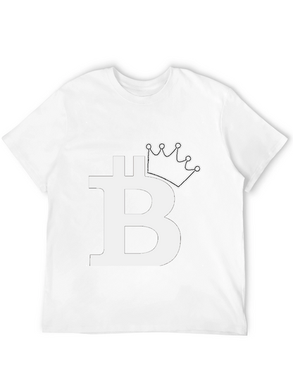 Bitcoin King T-Shirt - Crypto Currency Tee