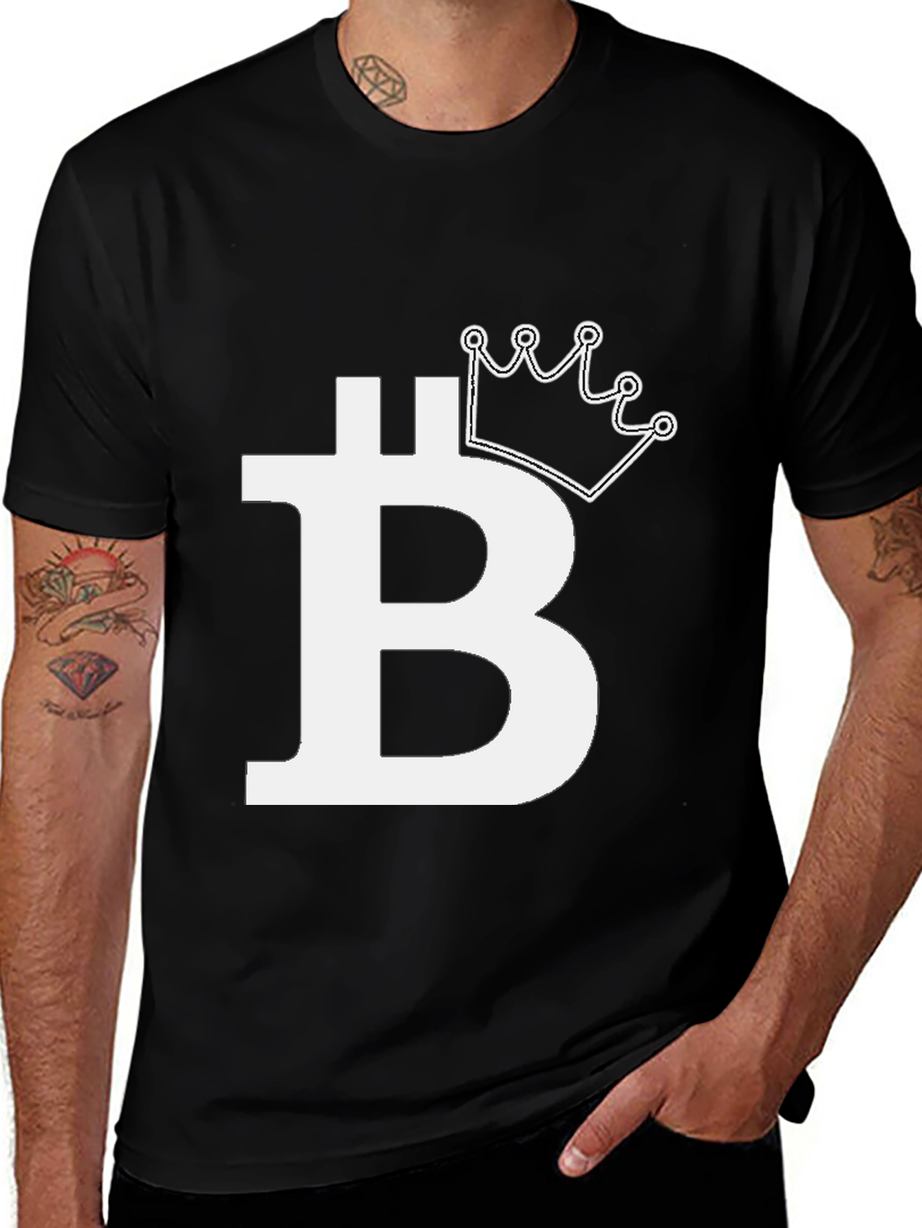Bitcoin King T-Shirt - Crypto Currency Tee