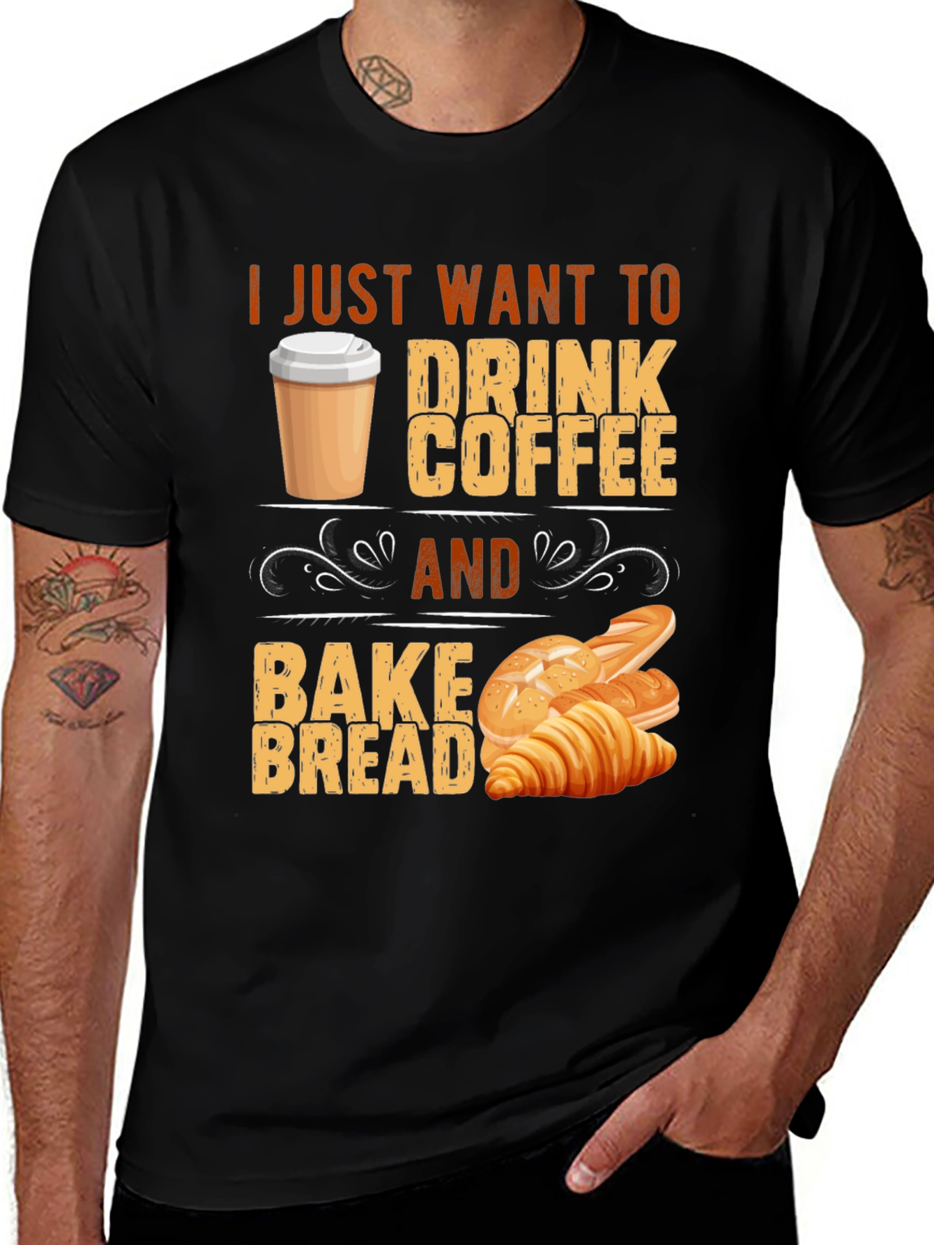 Coffee & Bread T-Shirt: Bakers Delight