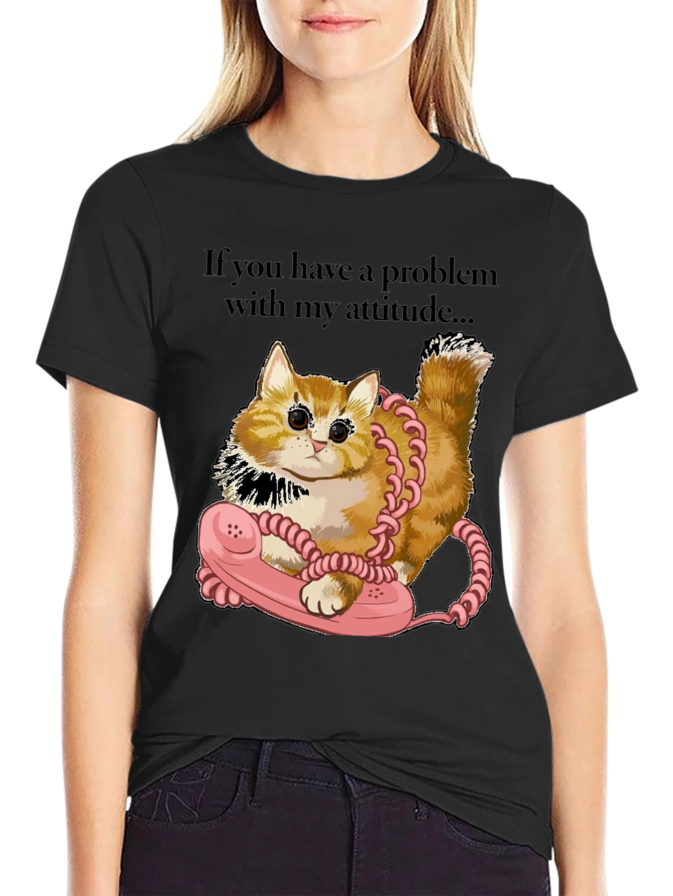 Attitude Cat T-Shirt
