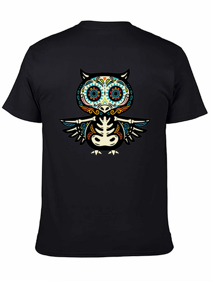Day of the Dead Owl T-Shirt