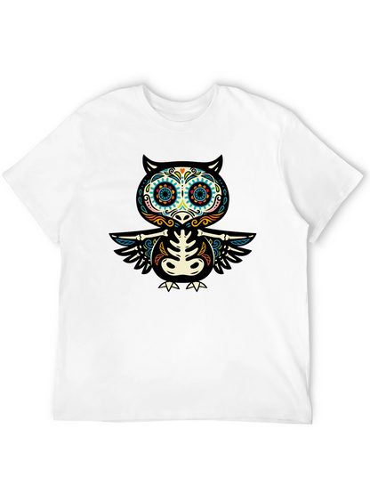 Day of the Dead Owl T-Shirt